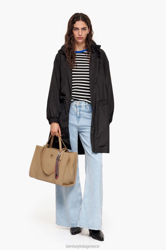 αξεσουάρ Bimba Y Lola νάιλον τσάντα shopper L2L28134 βυρσοδέψω