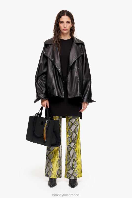 αξεσουάρ Bimba Y Lola νάιλον τσάντα shopper L2L28136 μαύρος