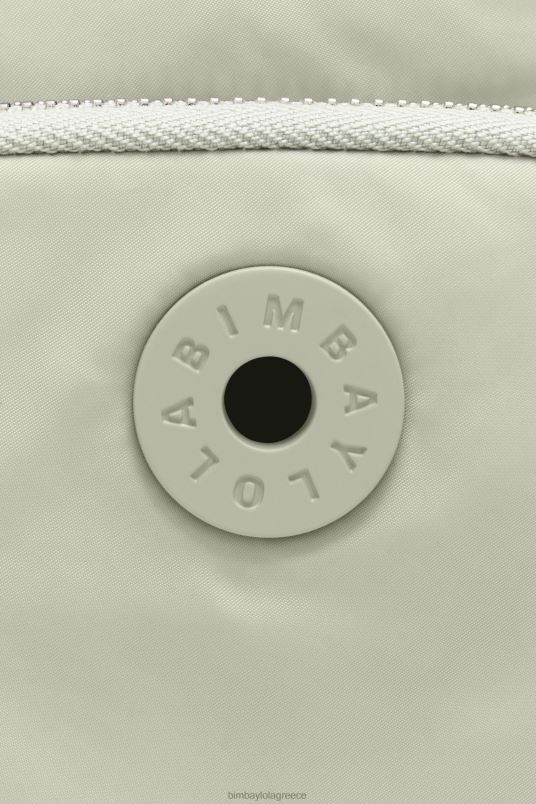 αξεσουάρ Bimba Y Lola παραλληλόγραμμη μίνι τσάντα L2L28155 γκρι του πάγου