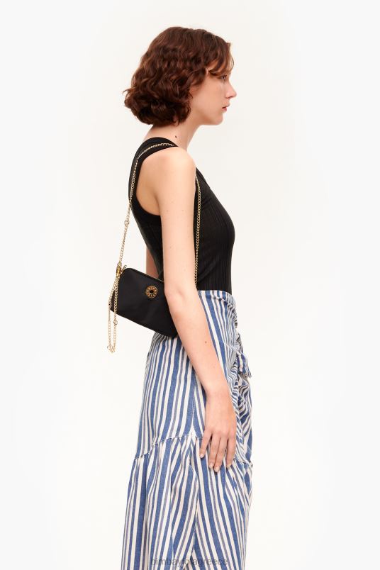 αξεσουάρ Bimba Y Lola νάιλον ορθογώνια μίνι τσάντα L2L28160 μαύρος