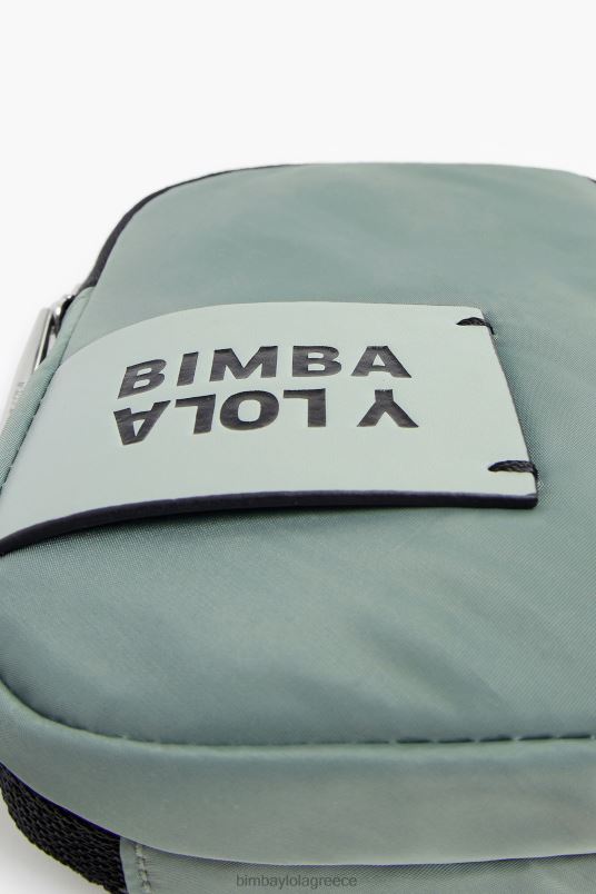 αξεσουάρ Bimba Y Lola νάιλον μίνι τσάντα L2L28161 ακουαμαρίνης