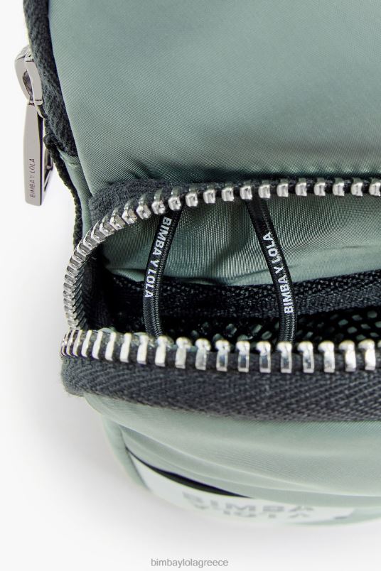 αξεσουάρ Bimba Y Lola νάιλον μίνι τσάντα L2L28161 ακουαμαρίνης