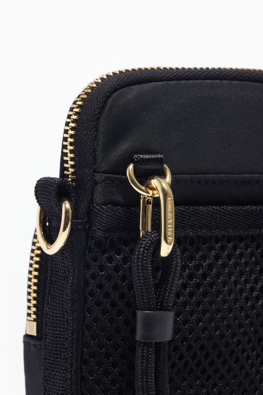 αξεσουάρ Bimba Y Lola νάιλον μίνι τσάντα L2L28162 μαύρος