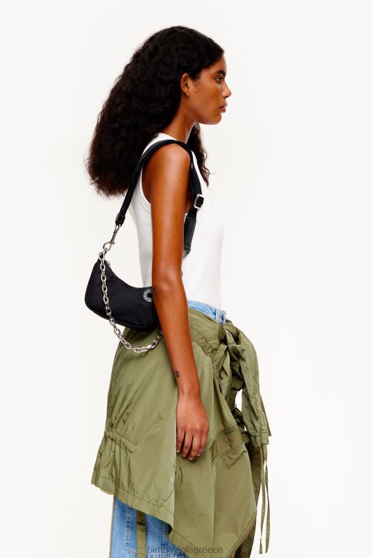 αξεσουάρ Bimba Y Lola νάιλον τσάντα φεγγαριού L2L28102 μαύρος