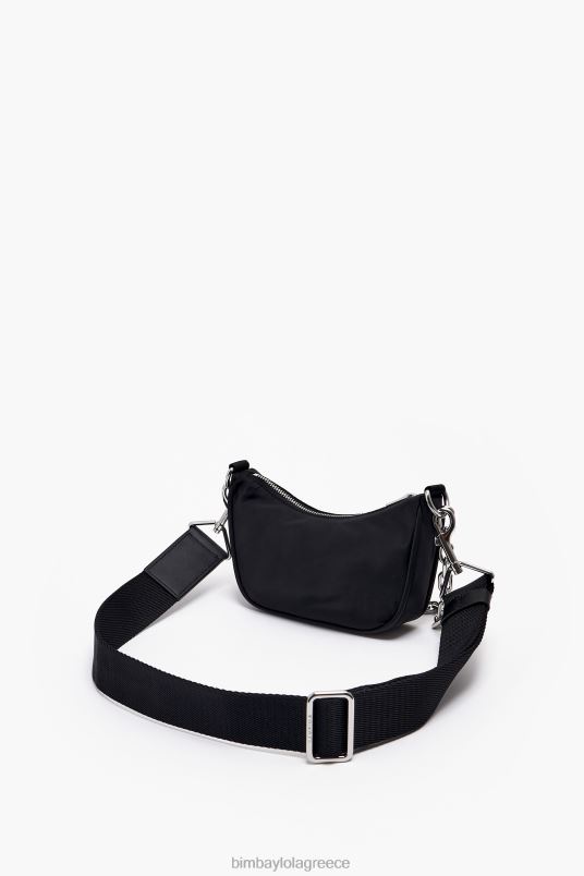 αξεσουάρ Bimba Y Lola νάιλον τσάντα φεγγαριού L2L28102 μαύρος