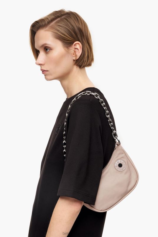 αξεσουάρ Bimba Y Lola νάιλον τσάντα φεγγαριού L2L28105 γυμνός