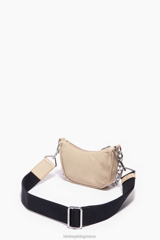 αξεσουάρ Bimba Y Lola νάιλον τσάντα φεγγαριού L2L28105 γυμνός