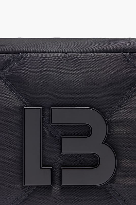 αξεσουάρ Bimba Y Lola γεμισμένη νάιλον τσάντα χιαστί L2L28112 μαύρος