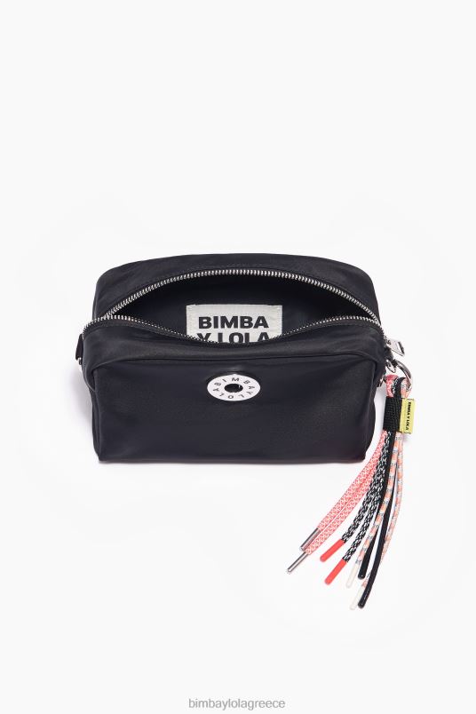 αξεσουάρ Bimba Y Lola νάιλον τσάντα χιαστί L2L2830 μαύρος