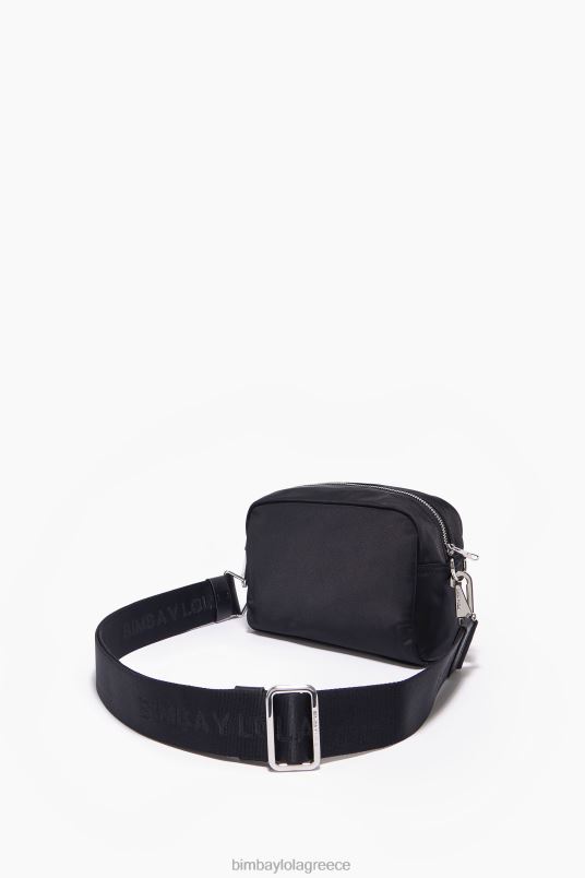 αξεσουάρ Bimba Y Lola νάιλον τσάντα χιαστί L2L2830 μαύρος