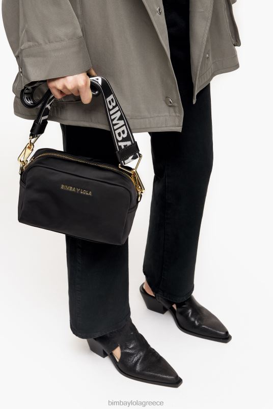 αξεσουάρ Bimba Y Lola τσάντα χιαστί L2L2831 μαύρος