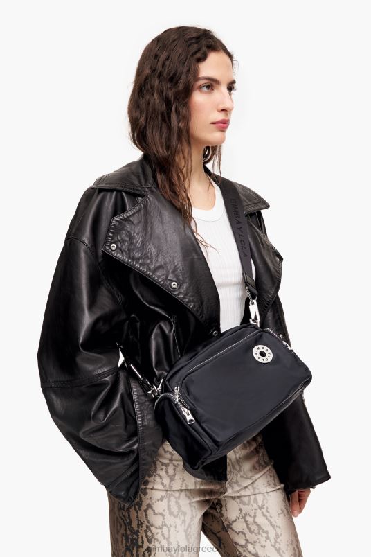 αξεσουάρ Bimba Y Lola νάιλον τσάντα χιαστί L2L2833 μαύρος