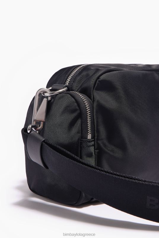 αξεσουάρ Bimba Y Lola νάιλον τσάντα χιαστί L2L2833 μαύρος