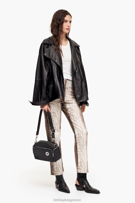 αξεσουάρ Bimba Y Lola νάιλον τσάντα χιαστί L2L2833 μαύρος