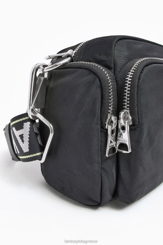 αξεσουάρ Bimba Y Lola νάιλον τσάντα χιαστί L2L2835 μαύρος
