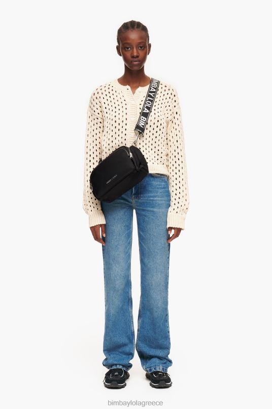 αξεσουάρ Bimba Y Lola νάιλον τσάντα χιαστί L2L2835 μαύρος