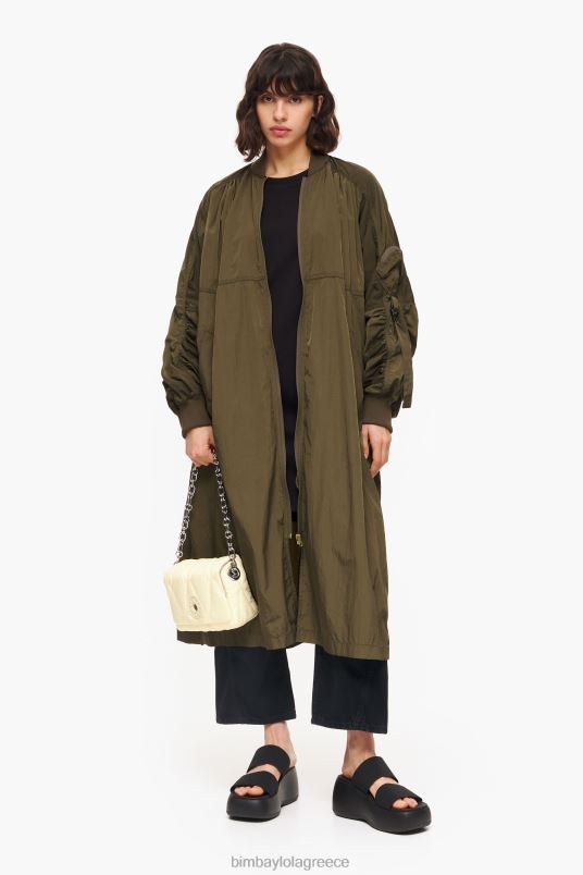 αξεσουάρ Bimba Y Lola νάιλον τσάντα χιαστί L2L2836 βούτυρο