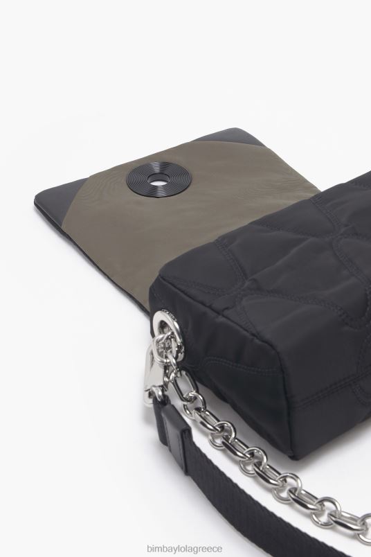 αξεσουάρ Bimba Y Lola νάιλον τσάντα χιαστί L2L2837 μαύρος