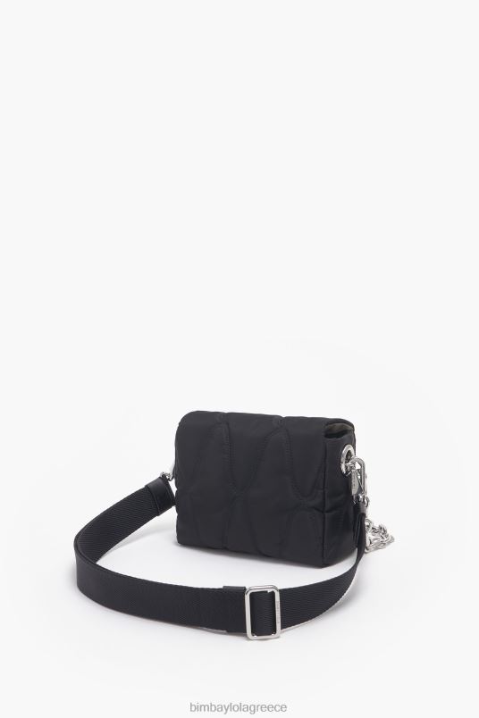 αξεσουάρ Bimba Y Lola νάιλον τσάντα χιαστί L2L2837 μαύρος