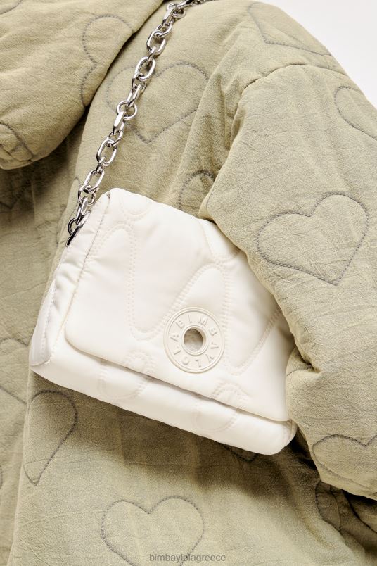 αξεσουάρ Bimba Y Lola νάιλον τσάντα χιαστί L2L2838 οστό