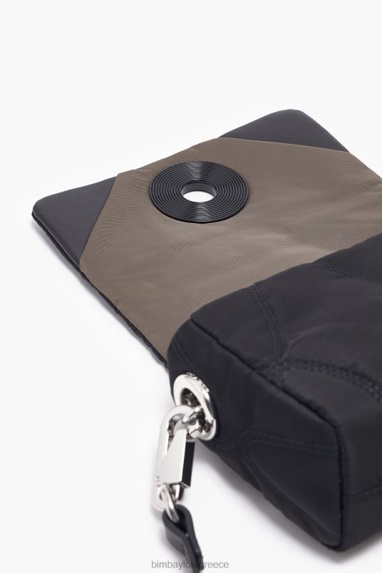 αξεσουάρ Bimba Y Lola νάιλον τσάντα χιαστί L2L2839 μαύρος