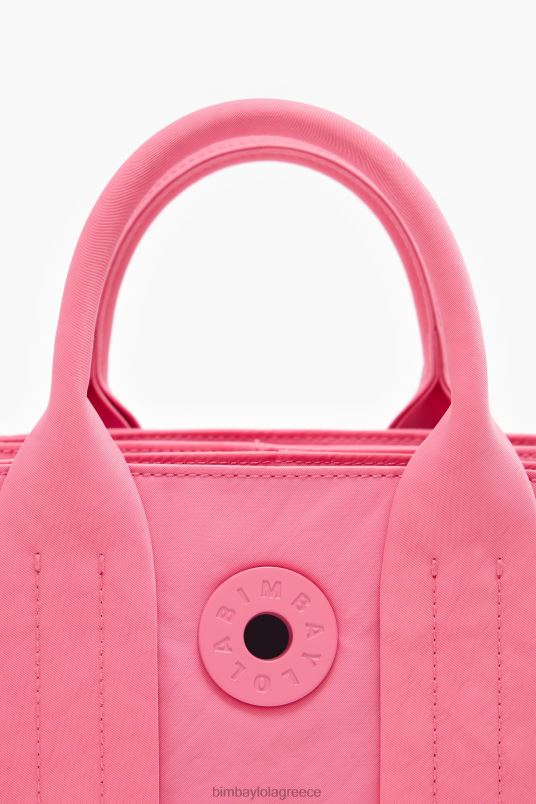αξεσουάρ Bimba Y Lola νάιλον τσάντα L2L2878 ροζ