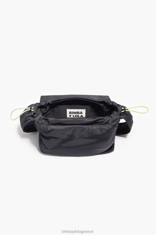 αξεσουάρ Bimba Y Lola νάιλον τσάντα χιαστί L2L2894 ανθρακίτης