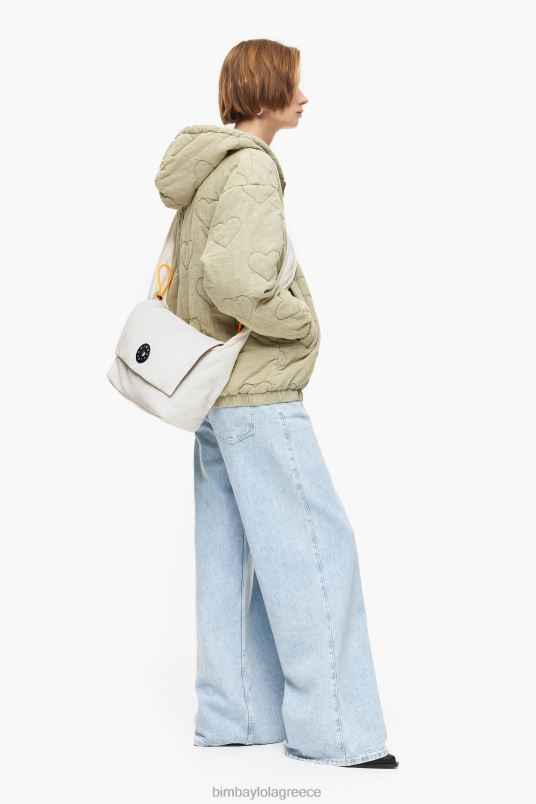 αξεσουάρ Bimba Y Lola νάιλον τσάντα χιαστί L2L2895 οστό