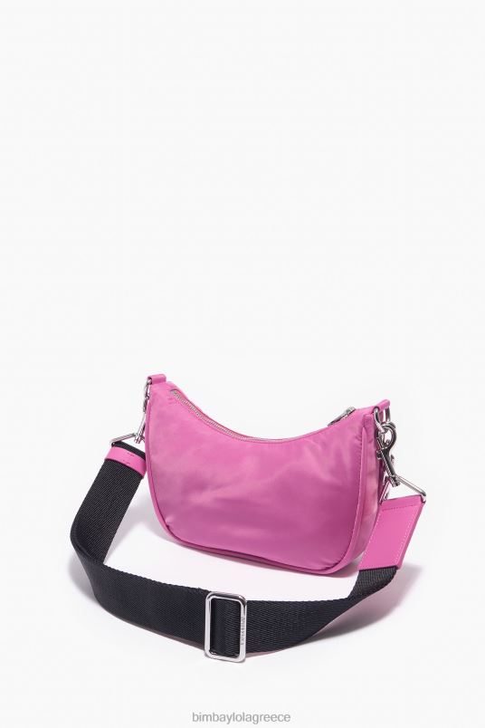 αξεσουάρ Bimba Y Lola νάιλον τσάντα φεγγαριού L2L2897 ροζ