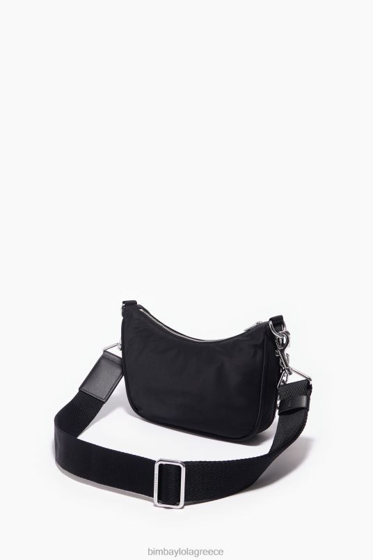 αξεσουάρ Bimba Y Lola νάιλον τσάντα φεγγαριού L2L2899 μαύρος