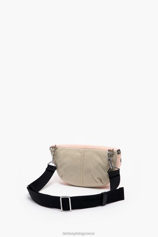 αξεσουάρ Bimba Y Lola δερμάτινη τσέπη bumbag L2L2818 ροζ