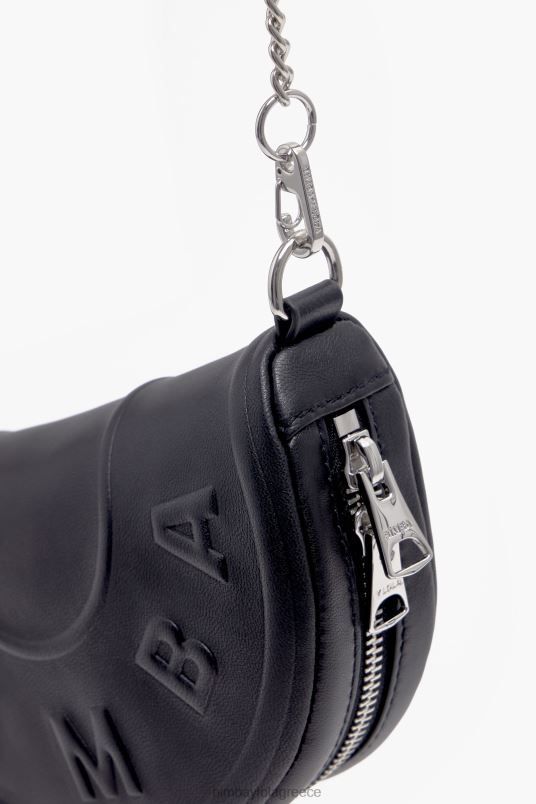 αξεσουάρ Bimba Y Lola δερμάτινη τσάντα chimo L2L2866 μαύρος