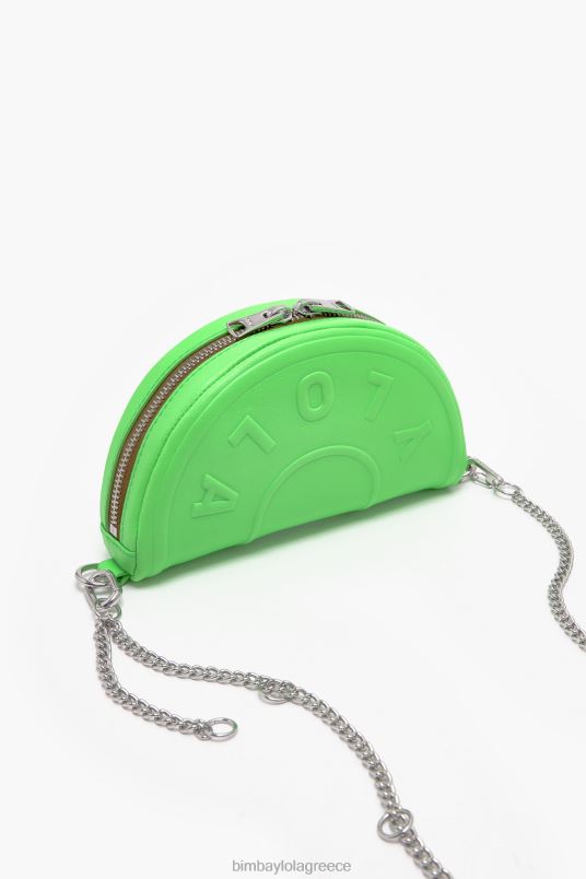 αξεσουάρ Bimba Y Lola δερμάτινη τσάντα chimo L2L2867 πράσινο νέον