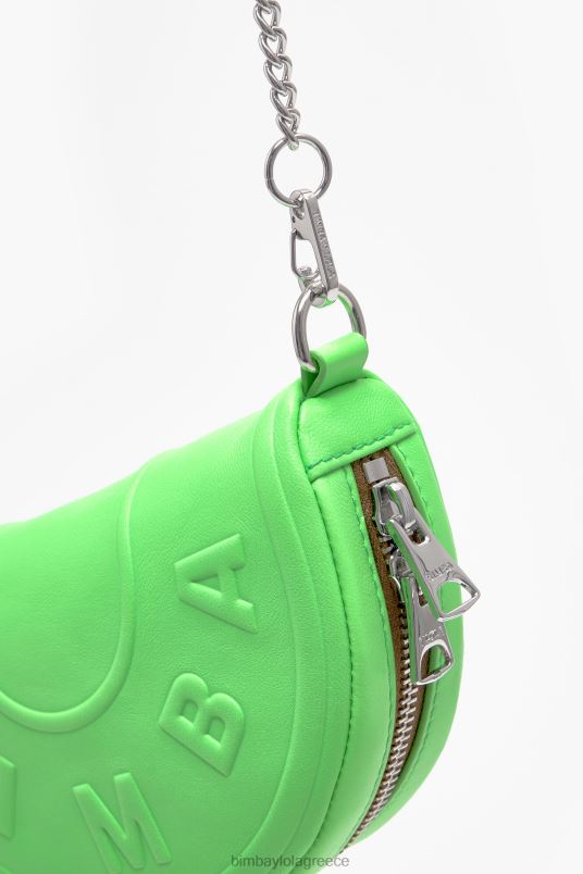 αξεσουάρ Bimba Y Lola δερμάτινη τσάντα chimo L2L2867 πράσινο νέον