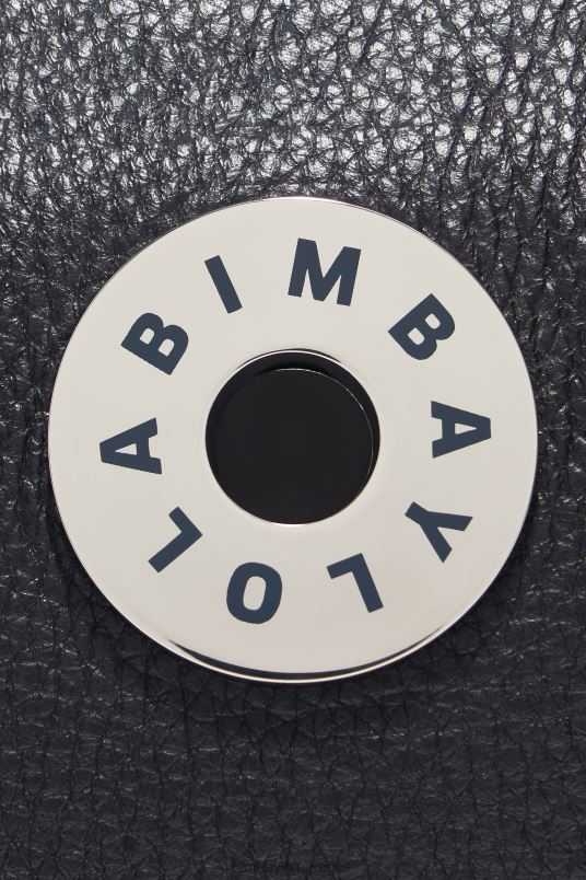 αξεσουάρ Bimba Y Lola δερμάτινη τσάντα hobo L2L2854 μαύρος