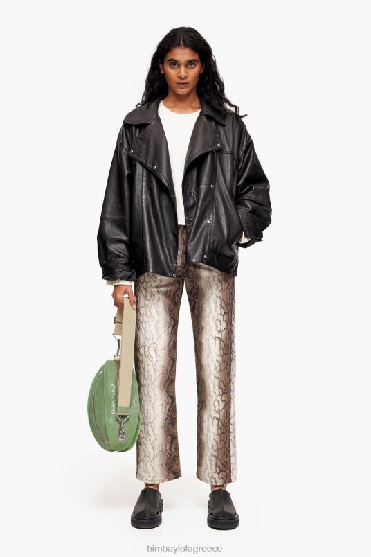 αξεσουάρ Bimba Y Lola δερμάτινη τσάντα pelota L2L2869 πράσινος