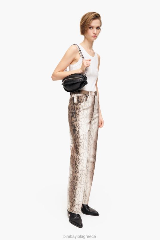 αξεσουάρ Bimba Y Lola δερμάτινη τσάντα pelota L2L28141 μαύρος