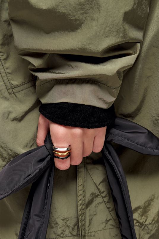 αξεσουάρ Bimba Y Lola μπάντες δαχτυλίδι L2L28831 μαύρος