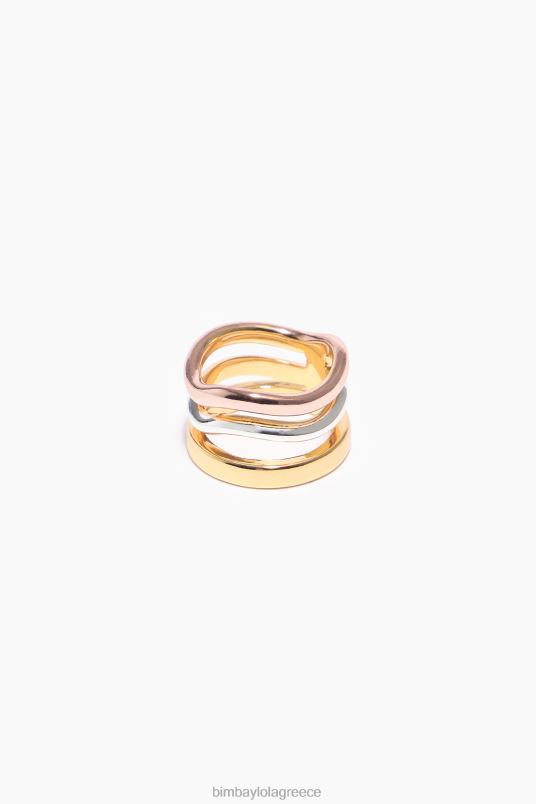 αξεσουάρ Bimba Y Lola μπάντες δαχτυλίδι L2L28832 πολύχρωμο