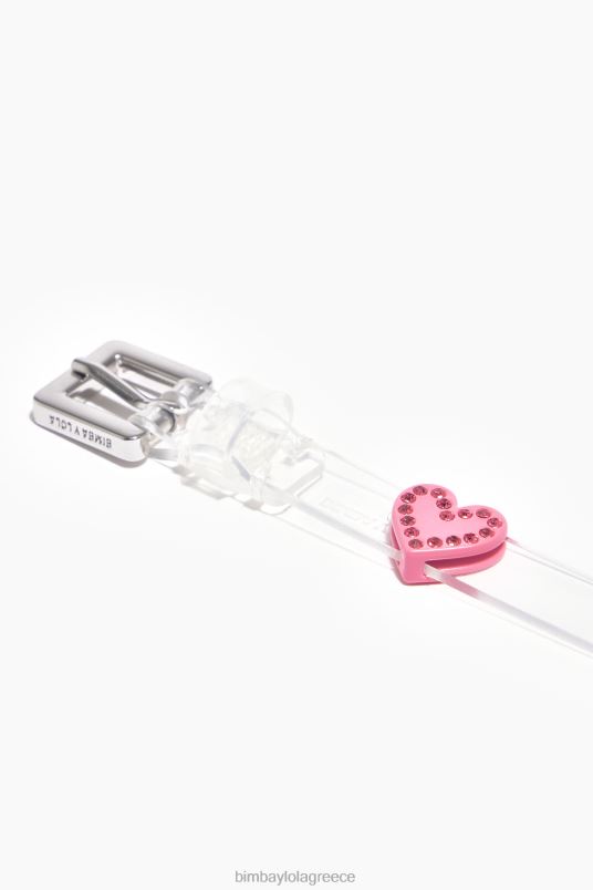 αξεσουάρ Bimba Y Lola μεταλλικό γούρι καρδιάς L2L281145 ροζ