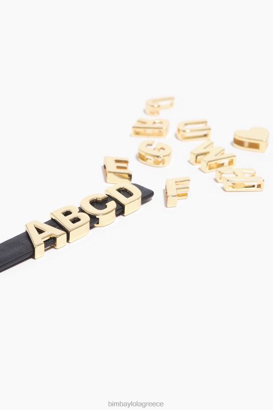 αξεσουάρ Bimba Y Lola γράμμα ένα γούρι μέταλλο L2L281147 χρυσαφένιος