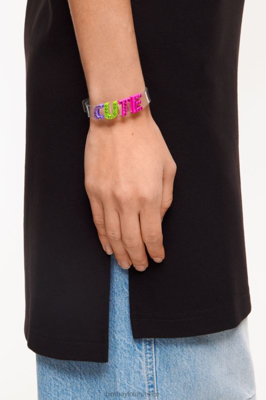 αξεσουάρ Bimba Y Lola γράμμα β γούρι μέταλλο L2L281148 χρυσαφένιος