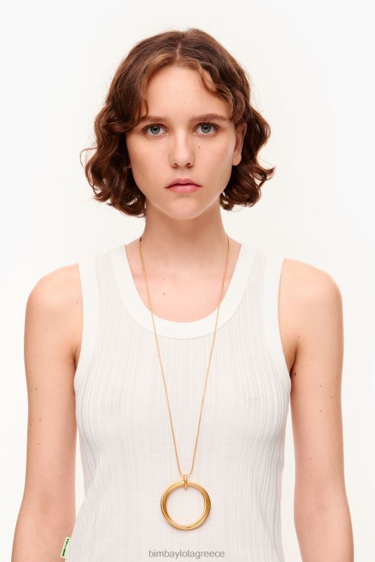 αξεσουάρ Bimba Y Lola κολιέ με μακριά αλυσίδα L2L28757 χρυσαφένιος