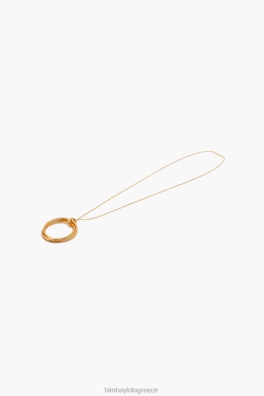 αξεσουάρ Bimba Y Lola κολιέ με μακριά αλυσίδα L2L28757 χρυσαφένιος