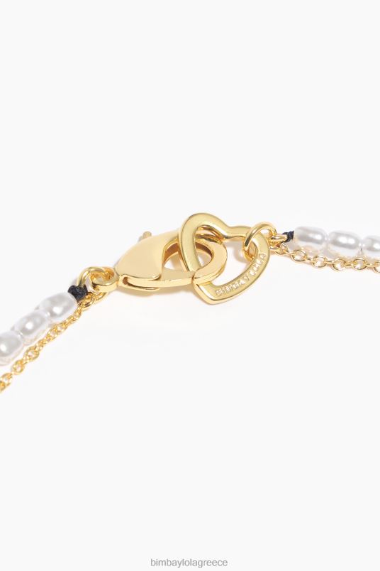 αξεσουάρ Bimba Y Lola κολιέ με μαργαριτάρια L2L28774 πολύχρωμος