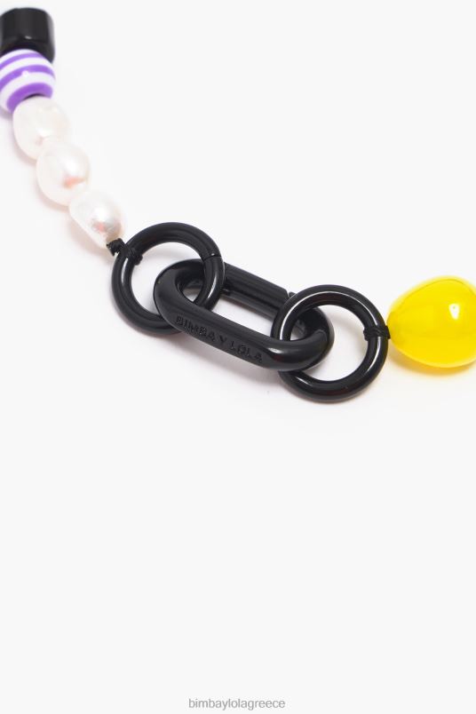 αξεσουάρ Bimba Y Lola Κολιέ με λουλούδια από ρητίνη L2L28811 πολύχρωμο