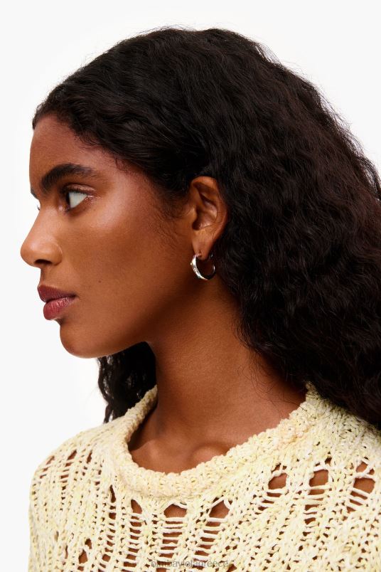 αξεσουάρ Bimba Y Lola κρυστάλλινα σκουλαρίκια L2L28677 ασήμι