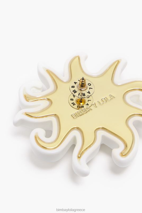 αξεσουάρ Bimba Y Lola σκουλαρίκια ηλίου L2L28704 ελεφαντόδοντο