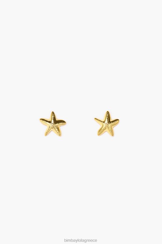 αξεσουάρ Bimba Y Lola μικρό αστέρι σκουλαρίκια L2L28711 χρυσαφένιος