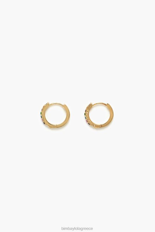 αξεσουάρ Bimba Y Lola κρίκοι σκουλαρίκια L2L28720 χρυσαφένιος